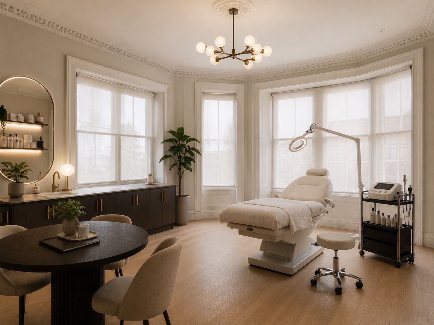 Consulting and treatment room at Motherwell Office Suites